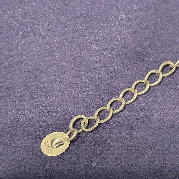 HP💕 Pollack Relios Sterling Silver 925 Multi-Stone Inlay Pendant Vintage - Picture 8 of 14